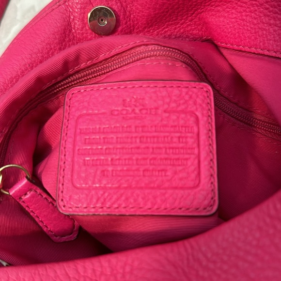 EUC Coach Madison Phoebe Hot Pink Shoulder Bag - Picture 16 of 16